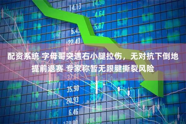 配资系统 字母哥突遇右小腿拉伤，无对抗下倒地提前退赛 专家称暂无跟腱撕裂风险