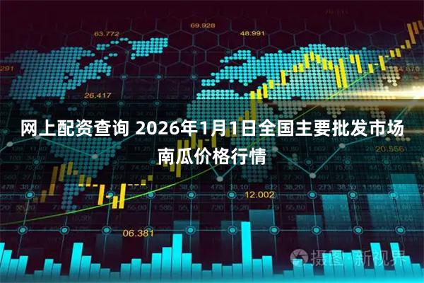 网上配资查询 2026年1月1日全国主要批发市场南瓜价格行情